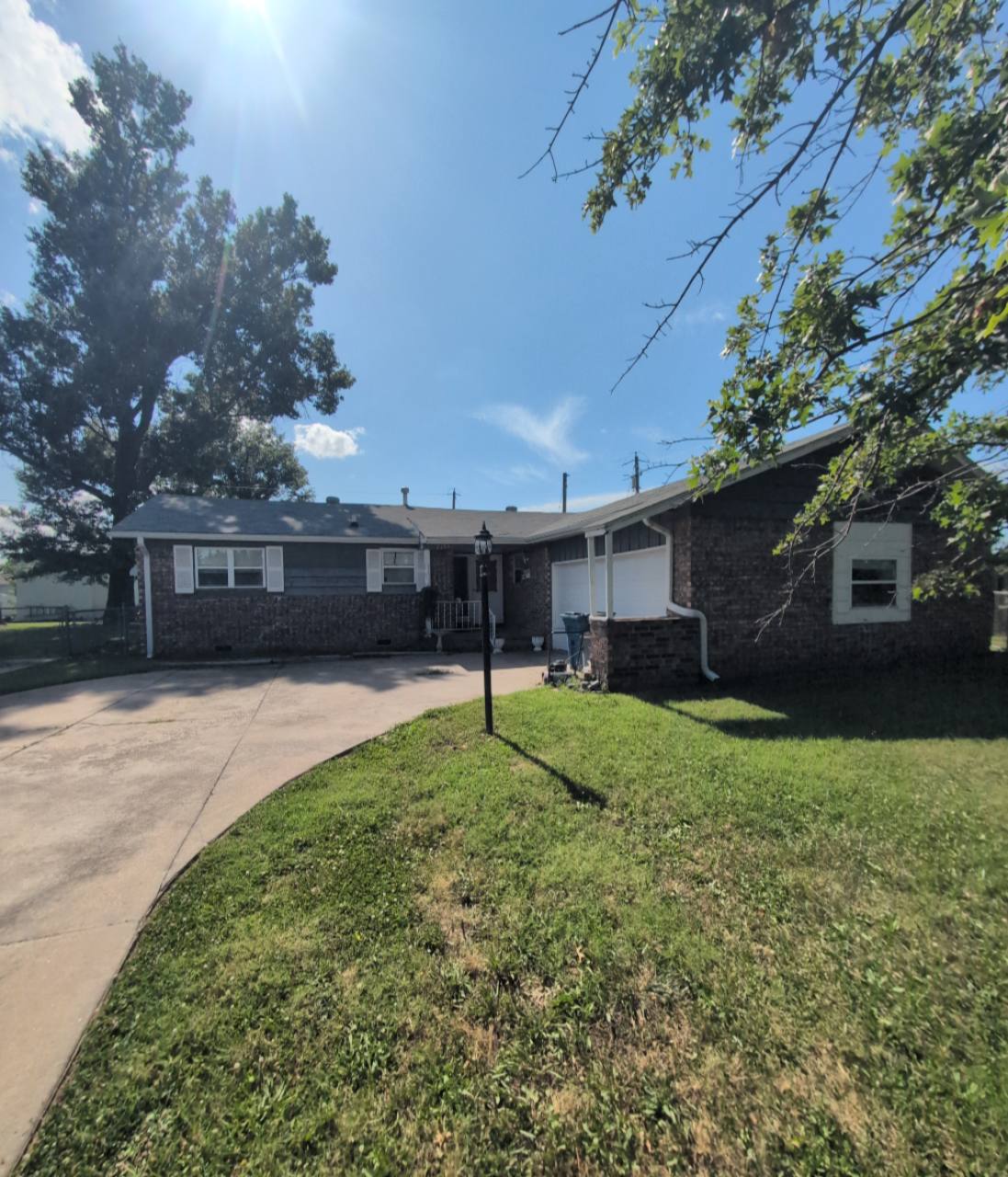 Front of the home hosting the first Garagester sale